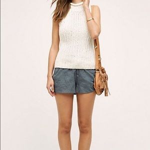 HEI HEI Dobby Beachcomber Shorts in Slate